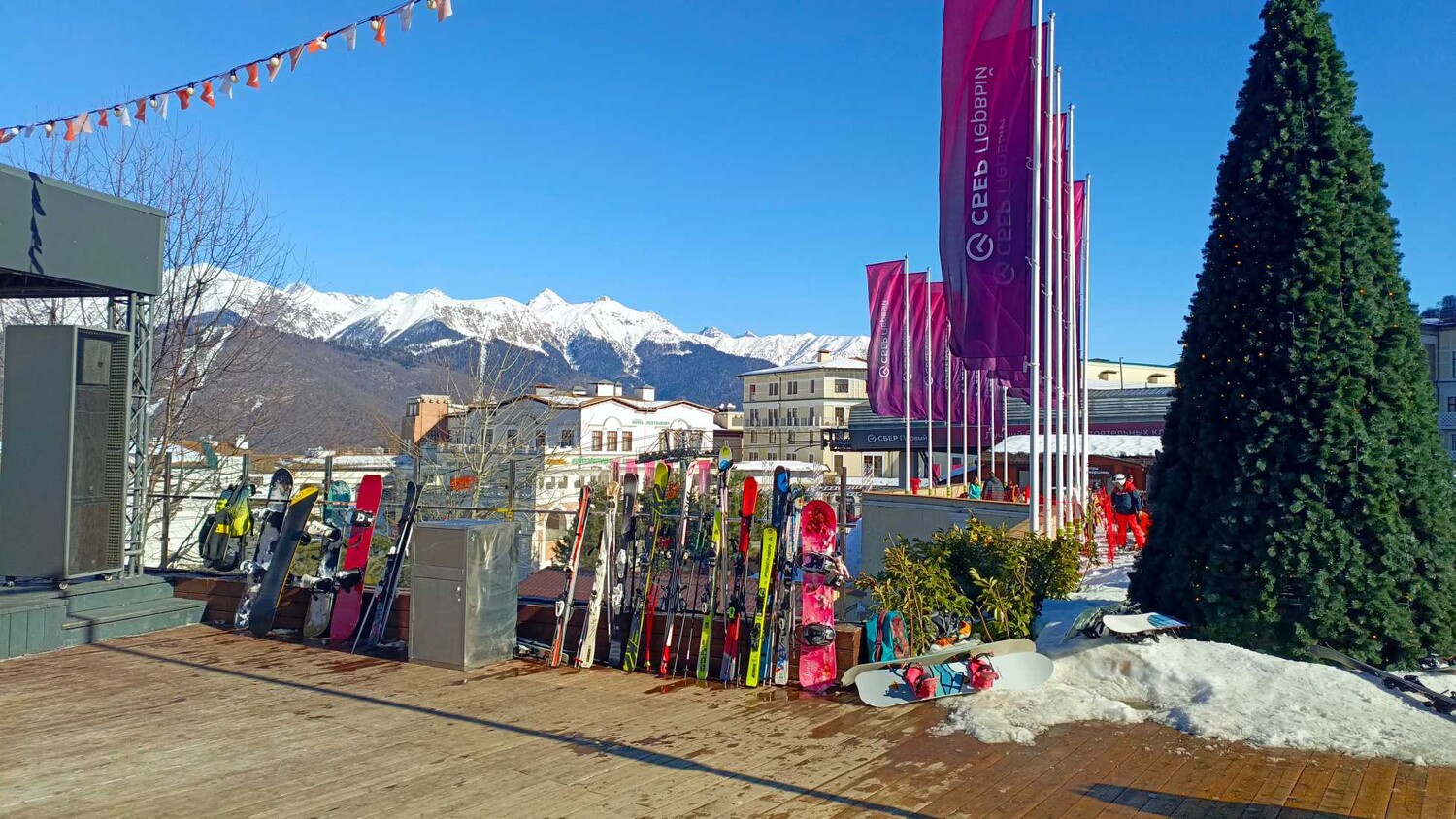 Горнолыжный курорт Сочи (Красная Поляна): сезон 2025–2026