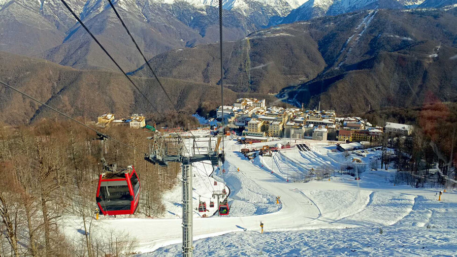 Горнолыжный курорт Красная Поляна