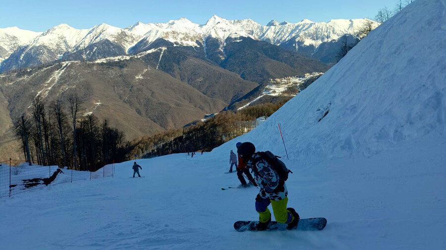 Горнолыжный курорт Красная Поляна