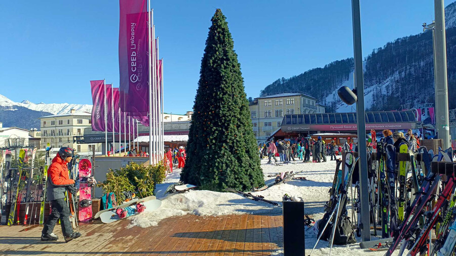 Горнолыжный курорт Красная Поляна